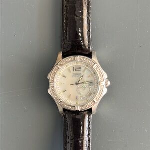 Invicta Black and Silver Watch with Classic Design